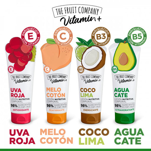 Loción Corporal Energizante de Coco-lima - The Fruit Company - 1