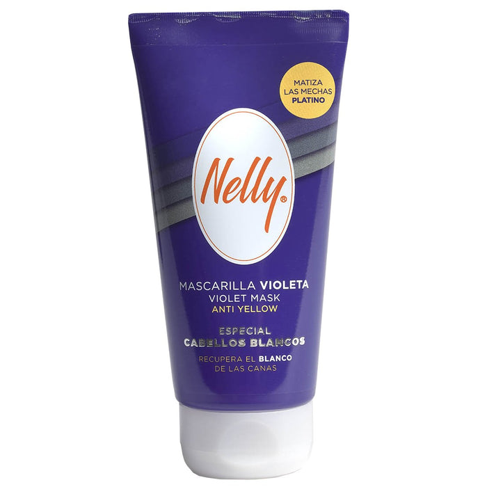 Mascarilla Cabellos Blancos - Nelly - 1