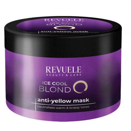 Mascarilla Capilar Matizadora Anti Amarillo Ice Cool Blond - Revuele - 1