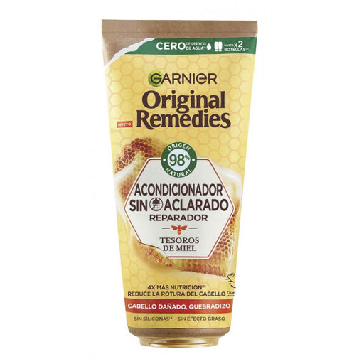 Acondicionador sin Aclarado Tesoros de Miel: 200 ml - Original Remedies - Garnier - 1