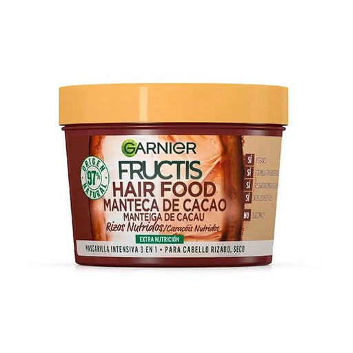 Hair Food Mascarilla para el Cabello con Manteca de Cacao: 390 ml - Fructis - 1