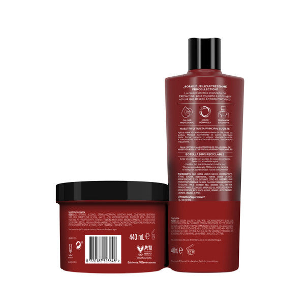 Set de Champú y Mascarilla Liso Keratina - Tresemme - 2