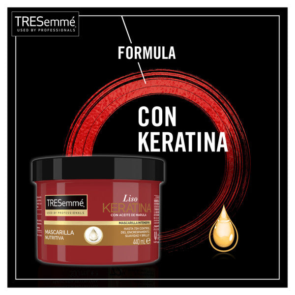 Set de Champú y Mascarilla Liso Keratina - Tresemme - 6