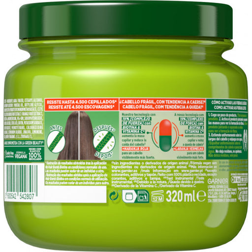 Mascarilla Vitamin C Force Hair Bomb Biotina - Fructis - 1