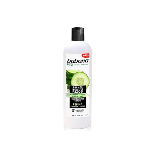 Champú Nutritivo Rizos Pepino: 400 ml - Babaria - 1