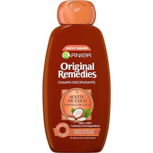 Champú Aceite de Coco y Manteca de Cacao Original Remedies 300 ml - Garnier - 1