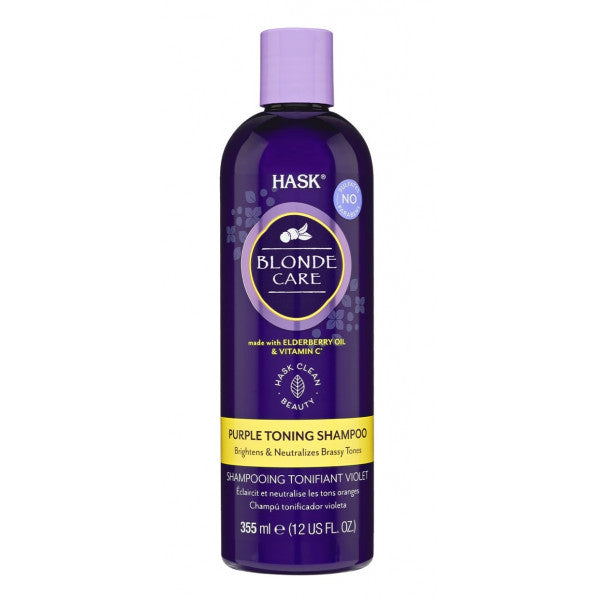 Champú Blonde Care Purple Toning 355 ml - Hask - 1