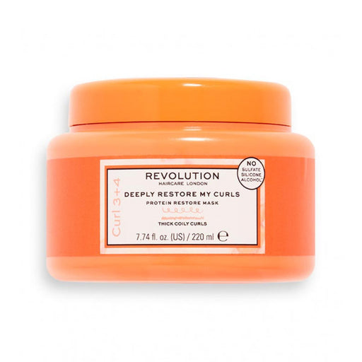 Mascarilla Regeneradora My Curls - Curl 3+4: 220 ml - Make Up Revolution - 1