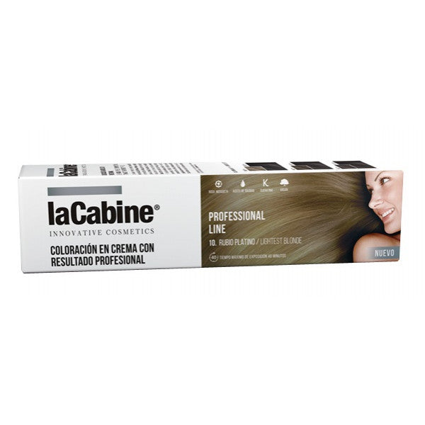 Professional Line Coloración en Crema - La Cabine: 10 Rubio platino - 9