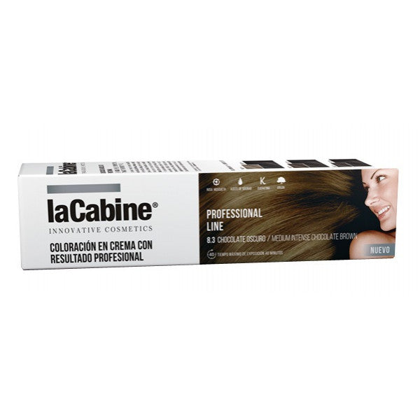 Professional Line Coloración en Crema - La Cabine: 8.3 Chocolate oscuro - 6