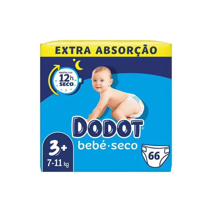 Pañales Extra Jumbo Pack Talla 3+: 66 Unidades - Dodot - 2