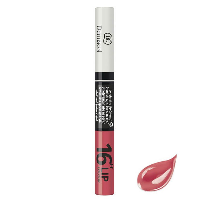 Labial de Larga Duración - 16h Lip Colour - Dermacol : labial líquido 16h - 03 - 1