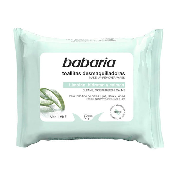 Toallitas Desmaquillantes - Aloe Vera - Babaria - 1