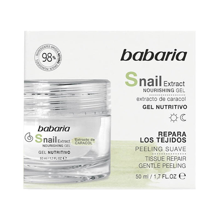 Gel Nutritivo con Extracto de Caracol Efecto Peeling 50 ml - Babaria - 1