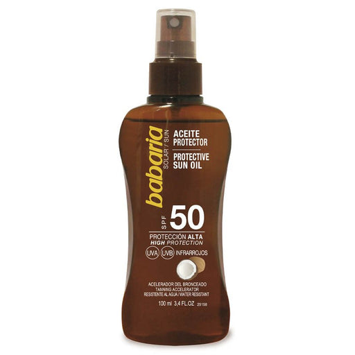 Spray Aceite Protector Solar Coco Spf50 - Babaria - 1