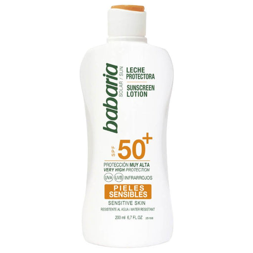 Leche Protector Solar Spf50 - Pieles Sensibles - Babaria - 1