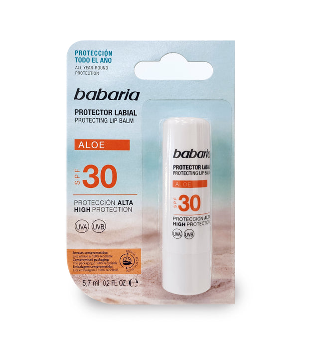 Protector Labial Spf30 Aloe Vera - Babaria - 1