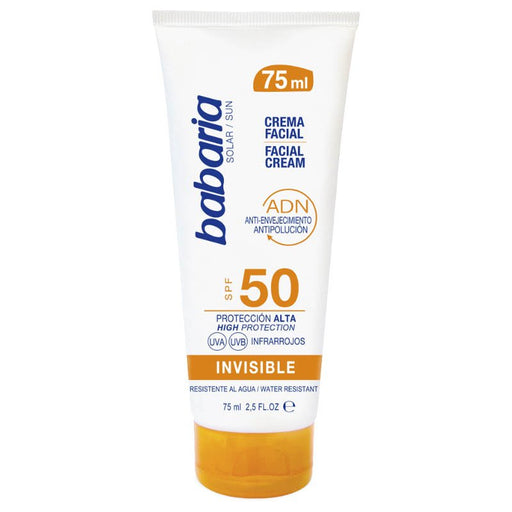 Crema Solar Facial Spf 50 - Invisible - Babaria - 1