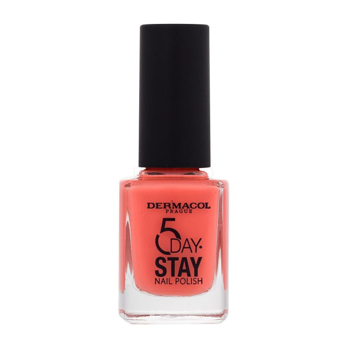 Laca de Uñas 5 Días - 5 Day Stay - Dermacol : Coral - 1