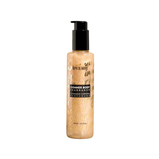 Iluminador Corporal Perfumado Shimmer Body Fragance - Flor de Mayo : GOLD 190ml - 1