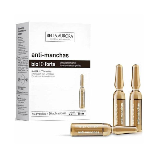 Bio 10 Forte Despigmentante Intensivo en Ampollas 2ml - Bella Aurora - 1