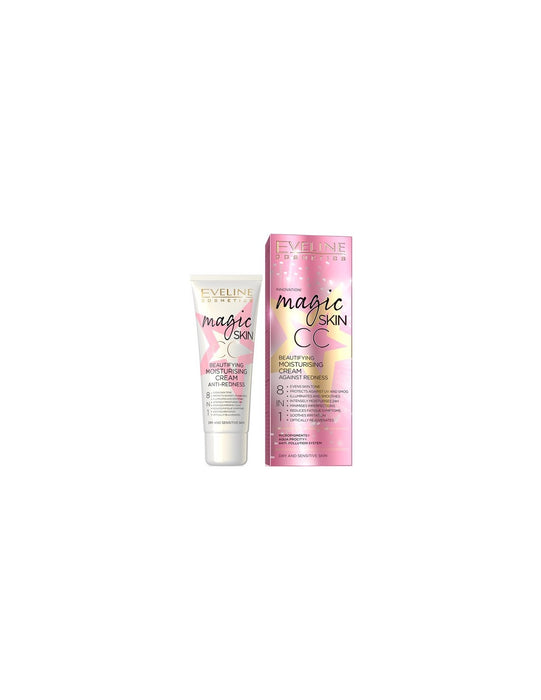 Crema Hidratante Anti-enrojecimiento - Magic Skin CC - Eveline - 1