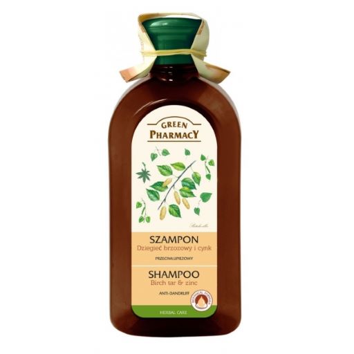 Champú Anticaspa con Abedul y Zinc - Green Pharmacy - 1