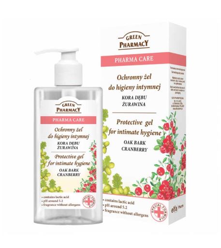 Gel para la Higiene íntima de Roble y Arándano - Green Pharmacy - 1