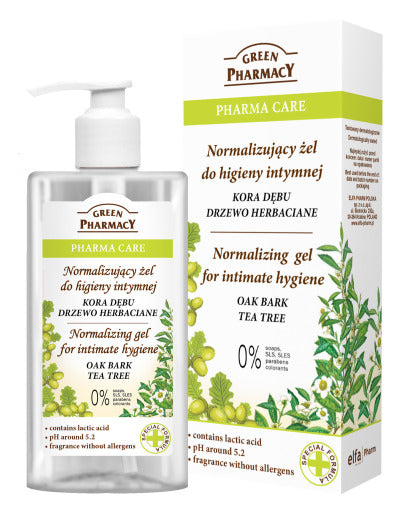 Gel para la Higiene íntima Pharma Care Corteza de Roble y árbol de Té - Green Pharmacy - 1