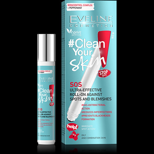 Clean Your Skin Sos Roll-on Ultra Efectivo - Eveline - 1