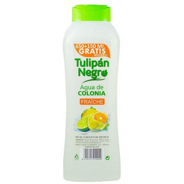 Agua de Colonia Fraîche: 800 ml - Tulipan Negro - 1