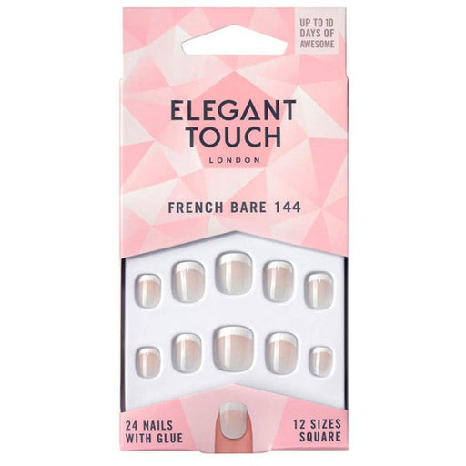 Uñas Postizas French Bare 144 - Elegant Touch - 1