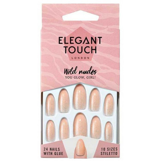 Uñas Postizas Wild Nudes - Elegant Touch: You Glow, Gir! - 2