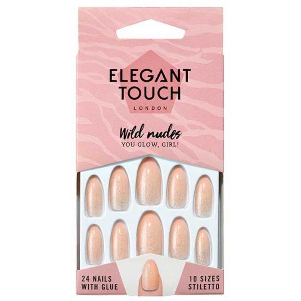 Uñas Postizas Wild Nudes - Elegant Touch: You Glow, Gir! - 2