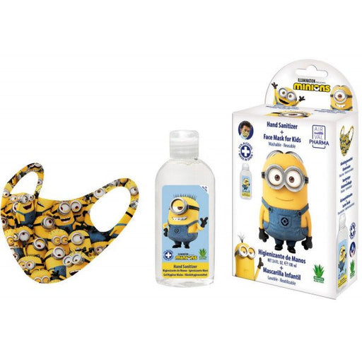 Minions Pack Higienizante y Mascarilla - Disney - 1