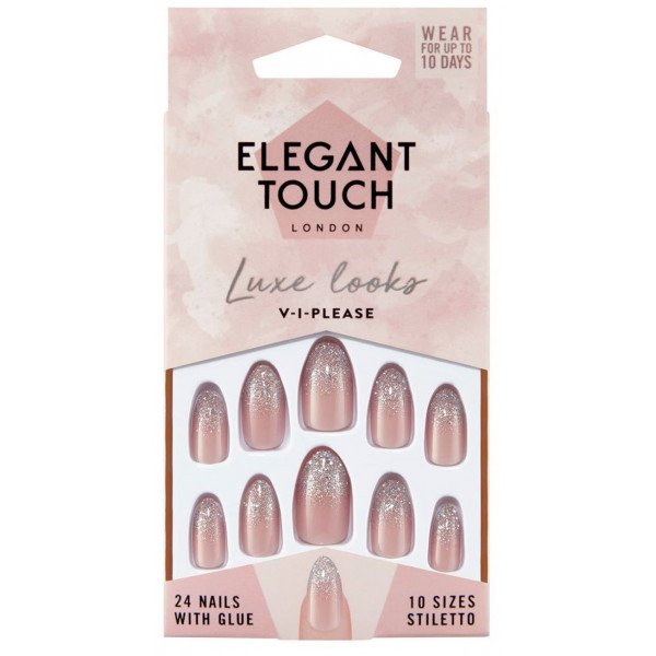 Luxe Looks V-i-please Uñas Postizas - Elegant Touch - 1