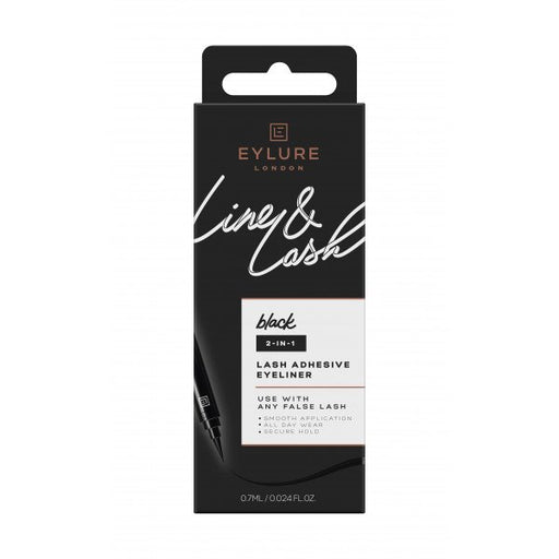 Lash & Line Delineador Adhesivo - Eylure: Negro - 1