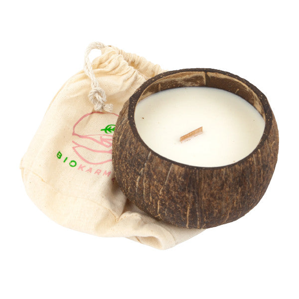 Vela de Coco Natural - Biokarma - 1