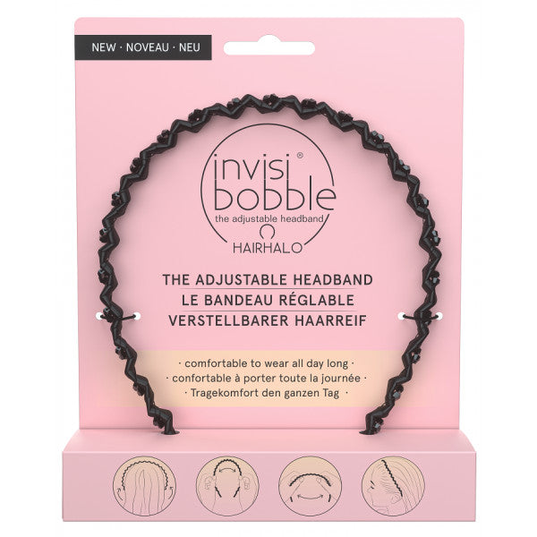 Diadema Ajustable Hairhalo True Dark Sparkle - Invisibobble - 2