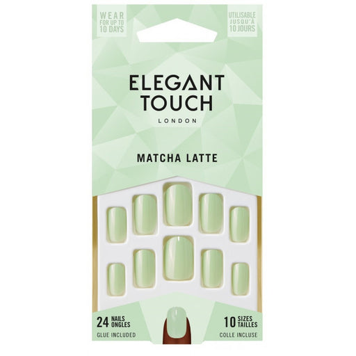 Uñas Postizas - Elegant Touch: Matcha Matte - 2