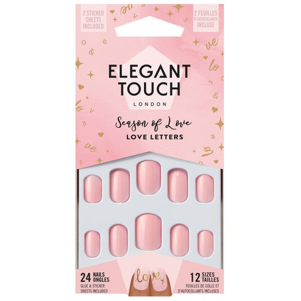 Love Letters Kit de Manicura: Uñas Postizas - Elegant Touch - 1