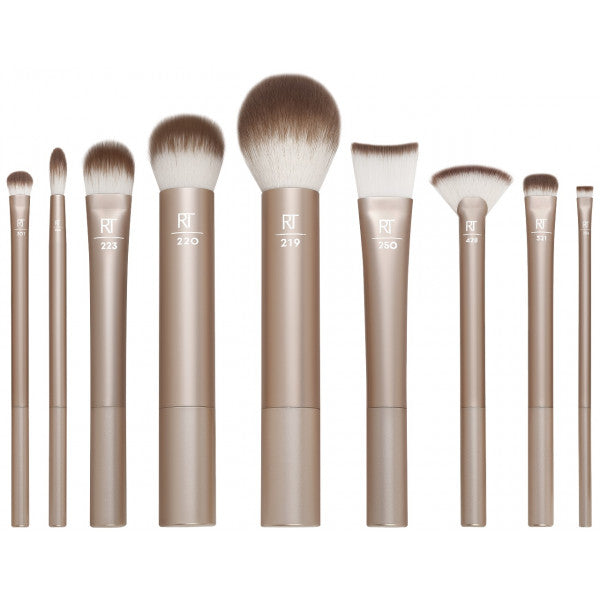 Set 9 Brochas Au Naturel Complete Brush Set: Set de 9 Brochas - Real Techniques - 1