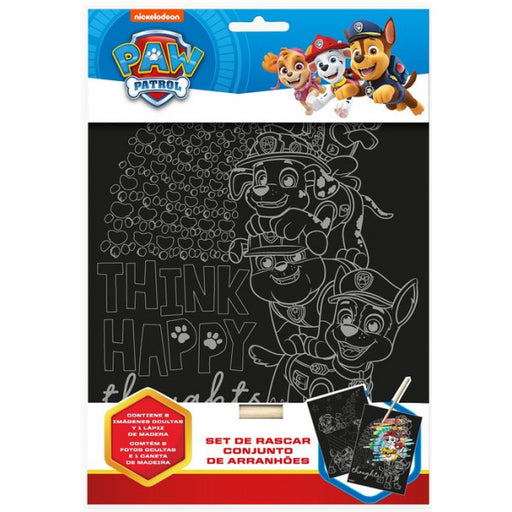 Set de Papelería Patrulla Canina Scratch Art - Nickelodeon - 1