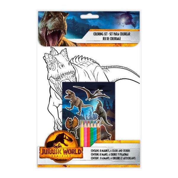 Jurassic World Set de Colorear: Libro - Disney - 1