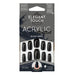 Uñas Postizas Acrylic Black Honey - Elegant Touch - 1