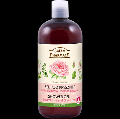 Gel de Ducha Rosa Mosqueta y Té Verde - Green Pharmacy - 2