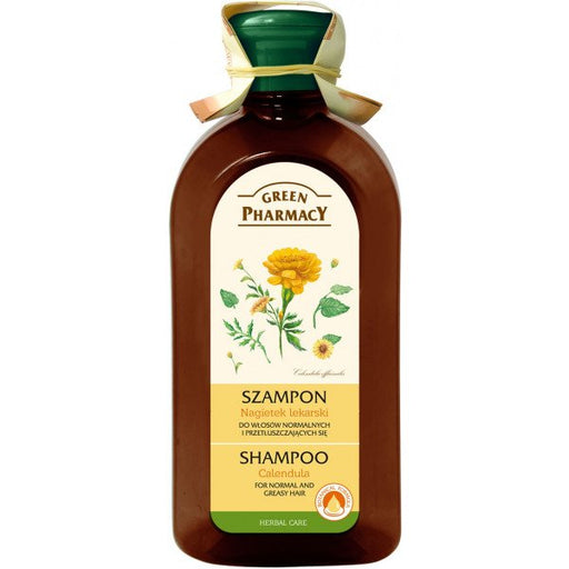 Champú Caléndula para Cabello Normal y Graso - Green Pharmacy - 1