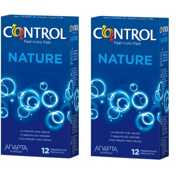 Nature Adapta Preservativos - Control: 2 x 12 unidades - 3