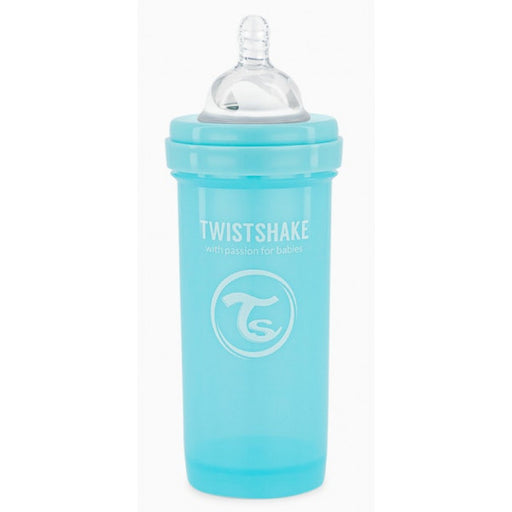 Biberón Anticólico Azul - Twistshake : 260 ml - 1