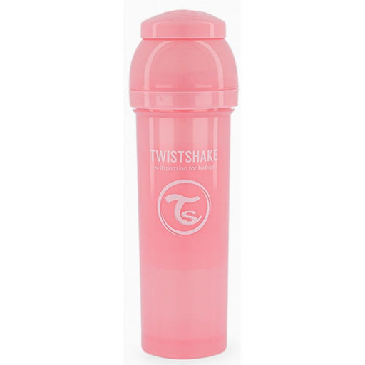 Biberón Anticólico Rosa - Twistshake: 330 ML - 2